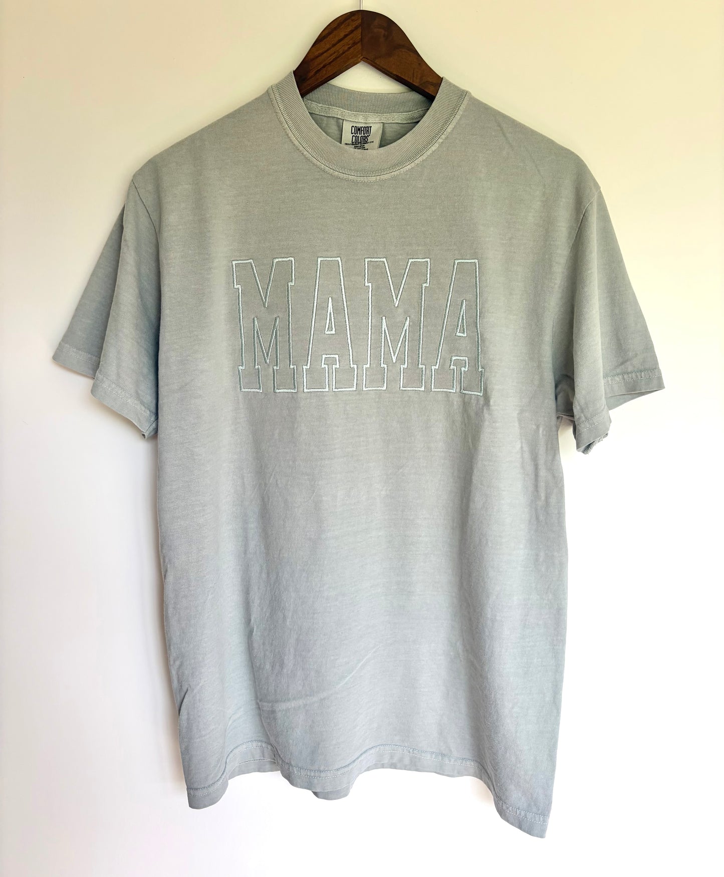 Mama Embroidered Tee