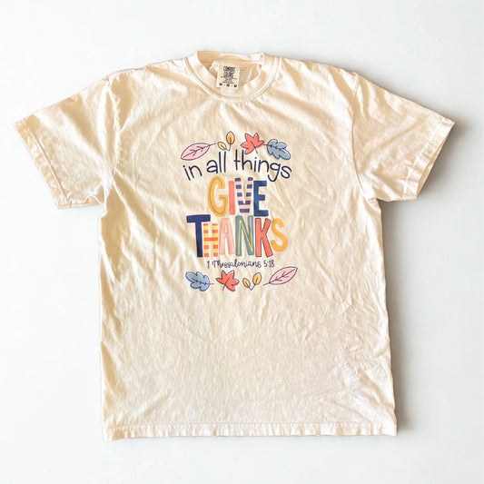 Give Thanks T Shirt Ktee&Co
