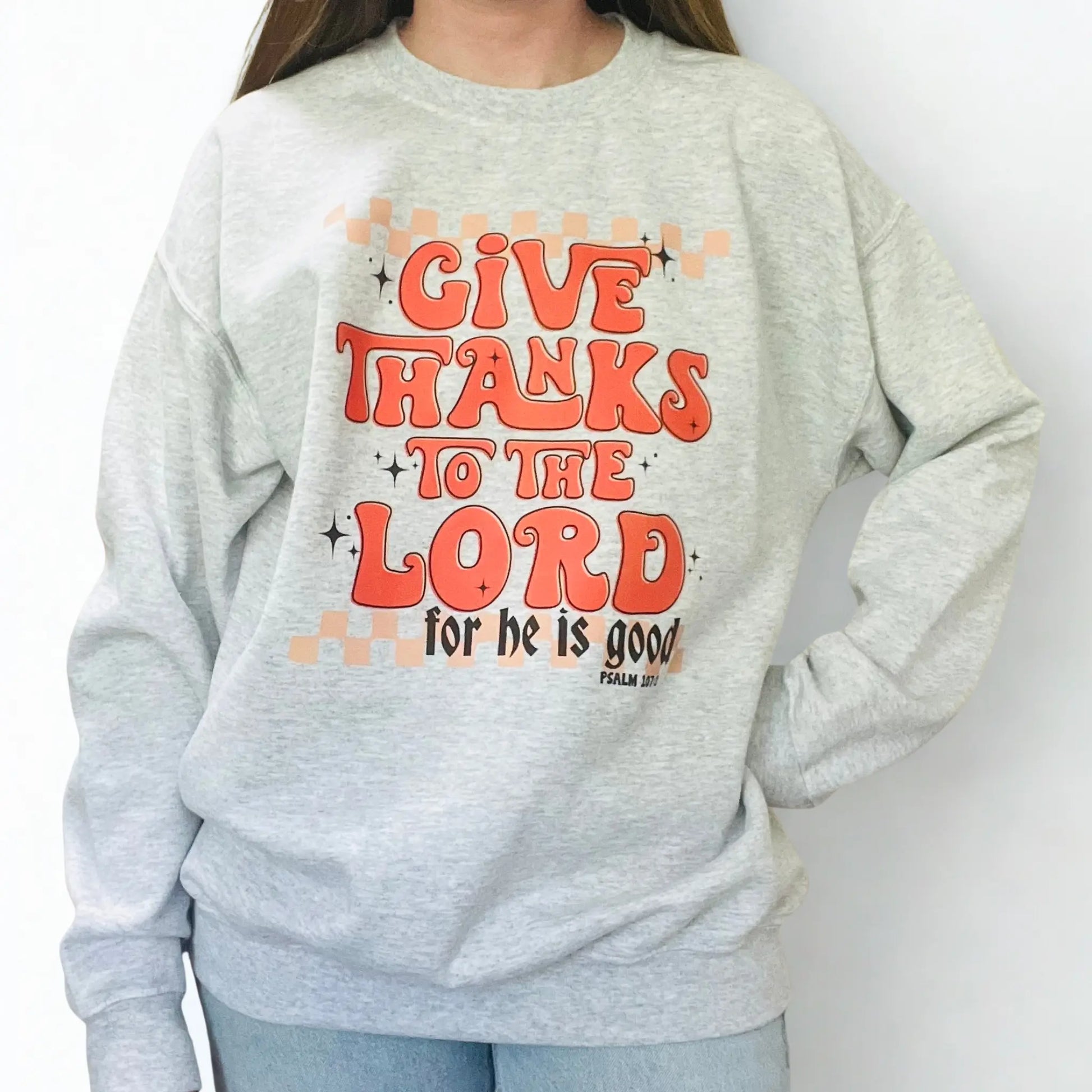 Give Thanks Sweatshirt Ktee&Co