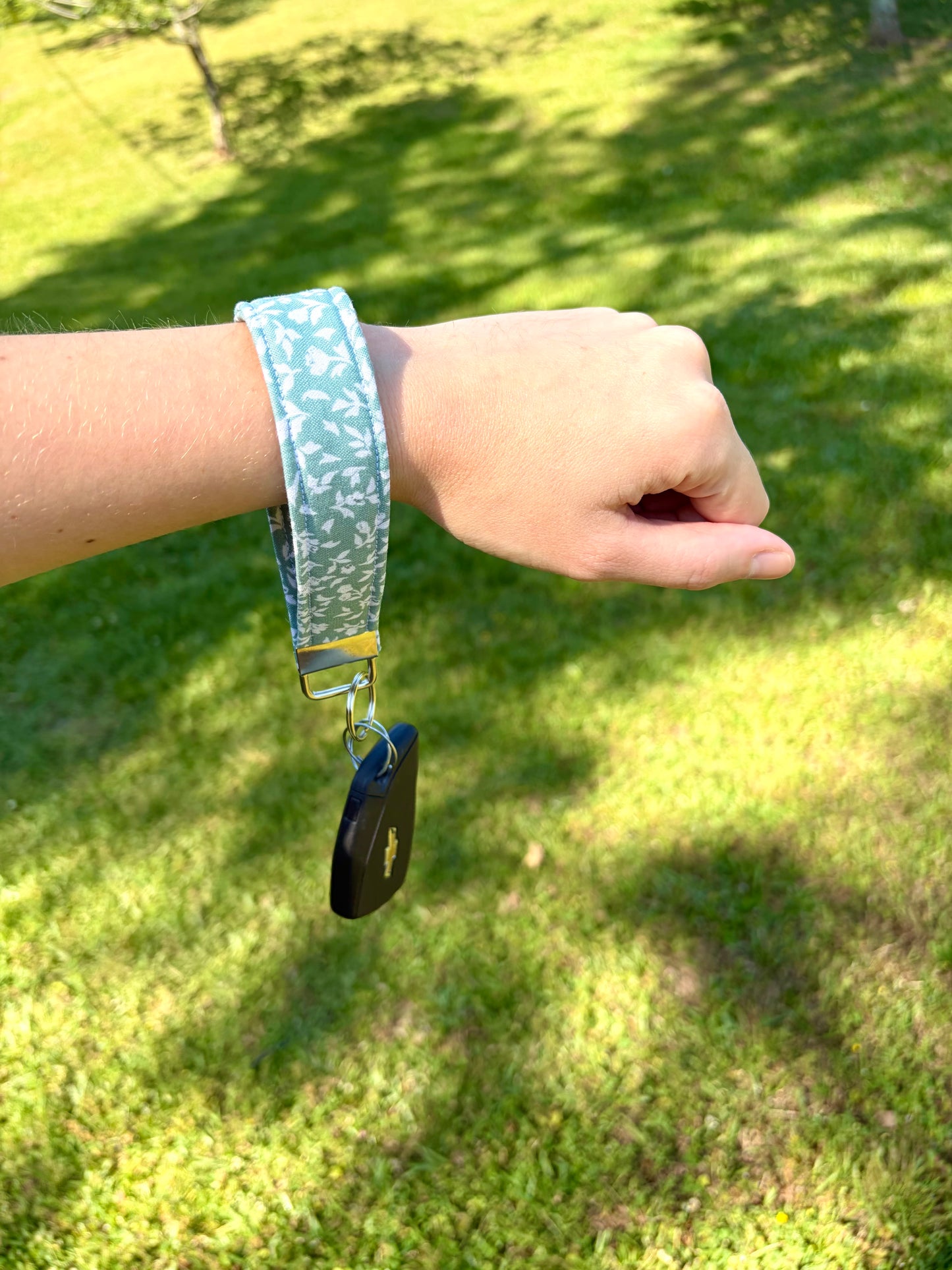Summer Sage Keychain Wristlet